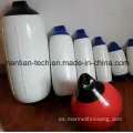 PVC inflable flotación flotante cilindro bola de bola guardabarros guardabosques